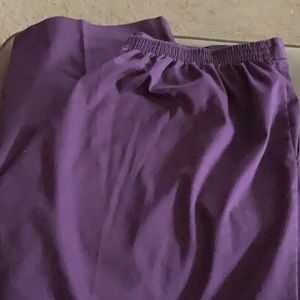 🥳 5/25.00 - purple slacks